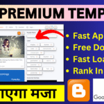 Popular UI v2.1 Blogger Template Free Download For Blog & Website