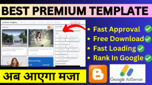 Popular UI v2.1 Blogger Template Free Download For Blog & Website
