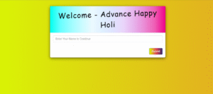 Happy Holi Wishing Script Download 2024 | Make Money Through Event Blogging